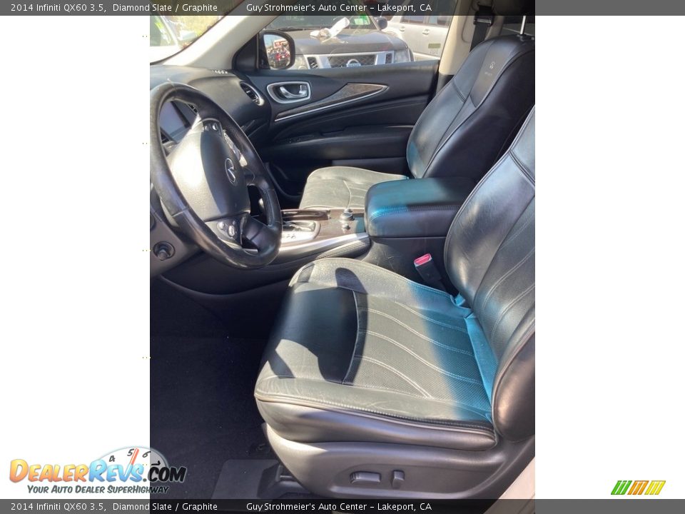 Front Seat of 2014 Infiniti QX60 3.5 Photo #7