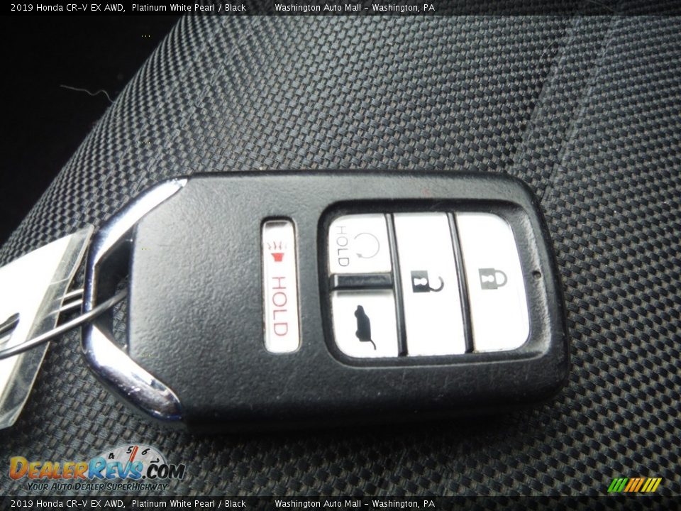 2019 Honda CR-V EX AWD Platinum White Pearl / Black Photo #28
