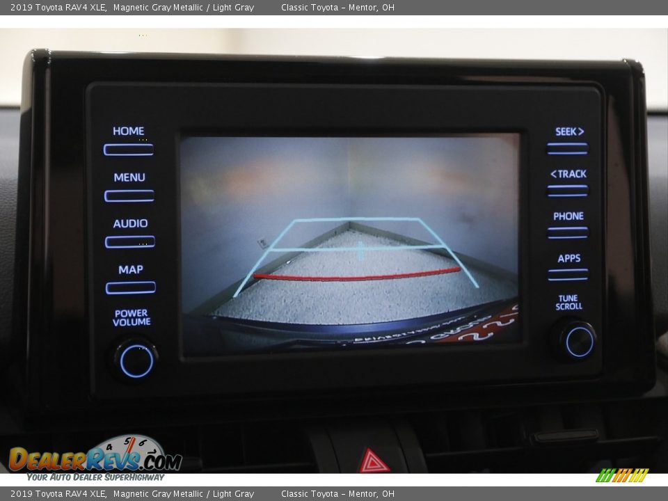 2019 Toyota RAV4 XLE Magnetic Gray Metallic / Light Gray Photo #11