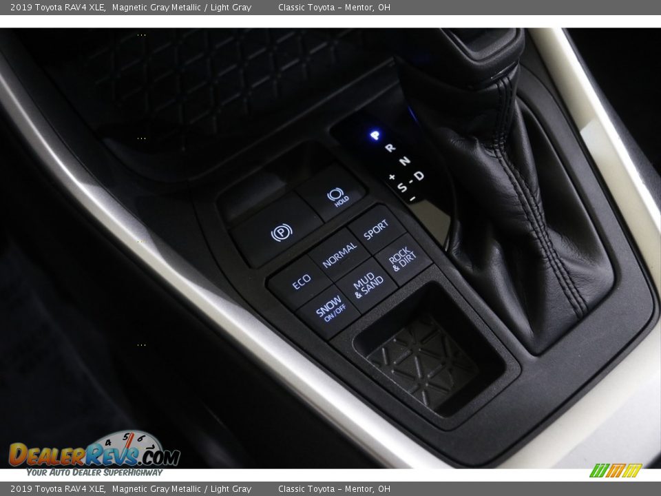2019 Toyota RAV4 XLE Magnetic Gray Metallic / Light Gray Photo #13