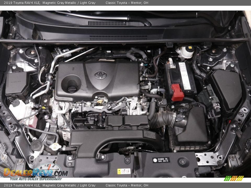 2019 Toyota RAV4 XLE Magnetic Gray Metallic / Light Gray Photo #18