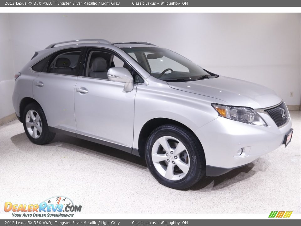 2012 Lexus RX 350 AWD Tungsten Silver Metallic / Light Gray Photo #1