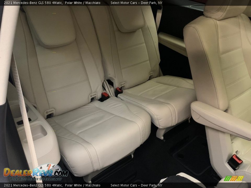 2021 Mercedes-Benz GLS 580 4Matic Polar White / Macchiato Photo #14