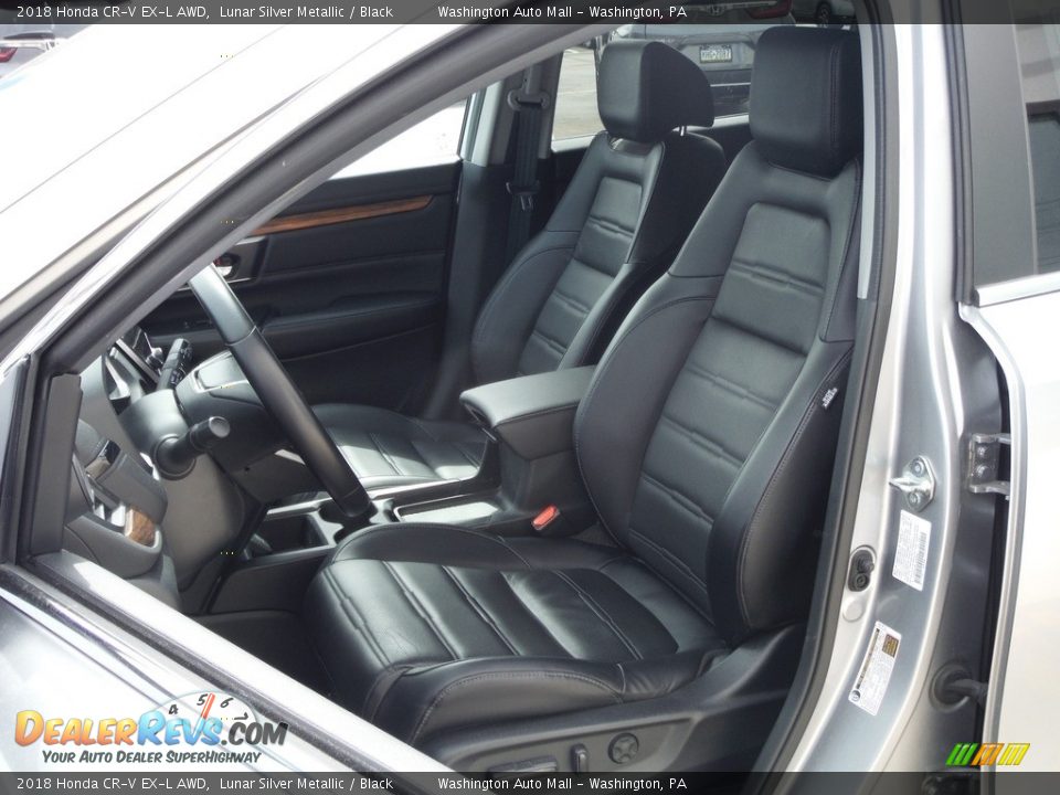 2018 Honda CR-V EX-L AWD Lunar Silver Metallic / Black Photo #13