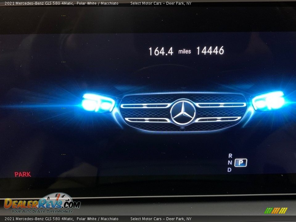 2021 Mercedes-Benz GLS 580 4Matic Polar White / Macchiato Photo #19