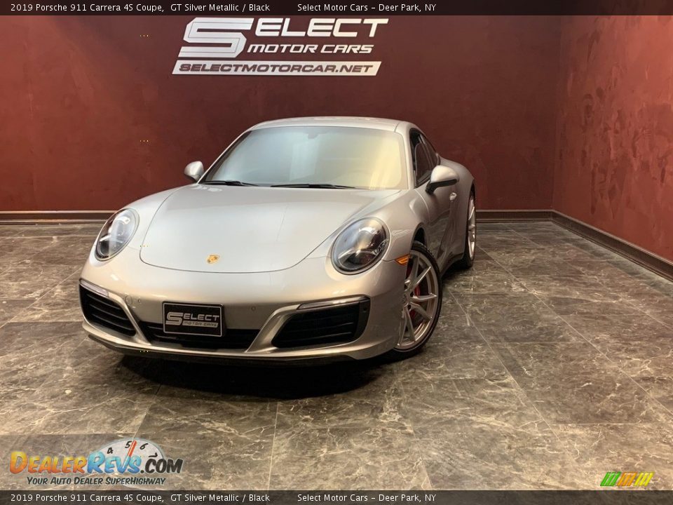 2019 Porsche 911 Carrera 4S Coupe GT Silver Metallic / Black Photo #1