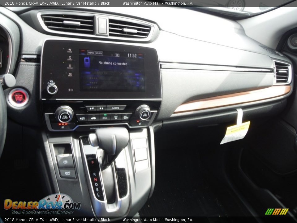 2018 Honda CR-V EX-L AWD Lunar Silver Metallic / Black Photo #19