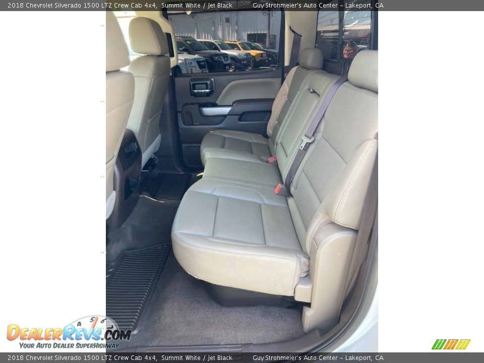 2018 Chevrolet Silverado 1500 LTZ Crew Cab 4x4 Summit White / Jet Black Photo #9