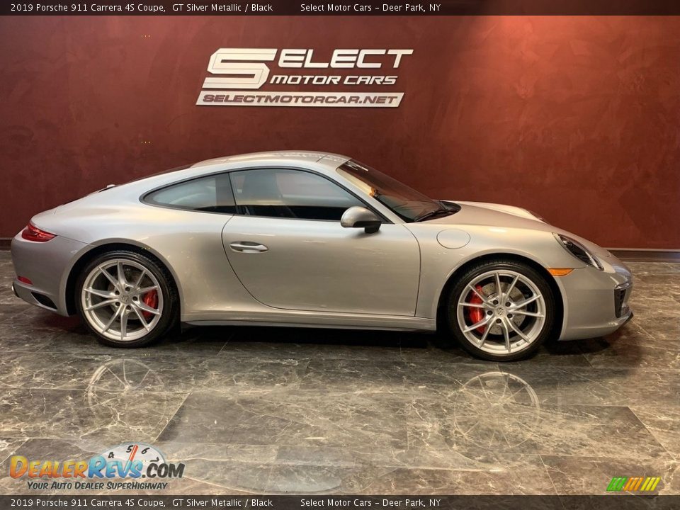 2019 Porsche 911 Carrera 4S Coupe GT Silver Metallic / Black Photo #4