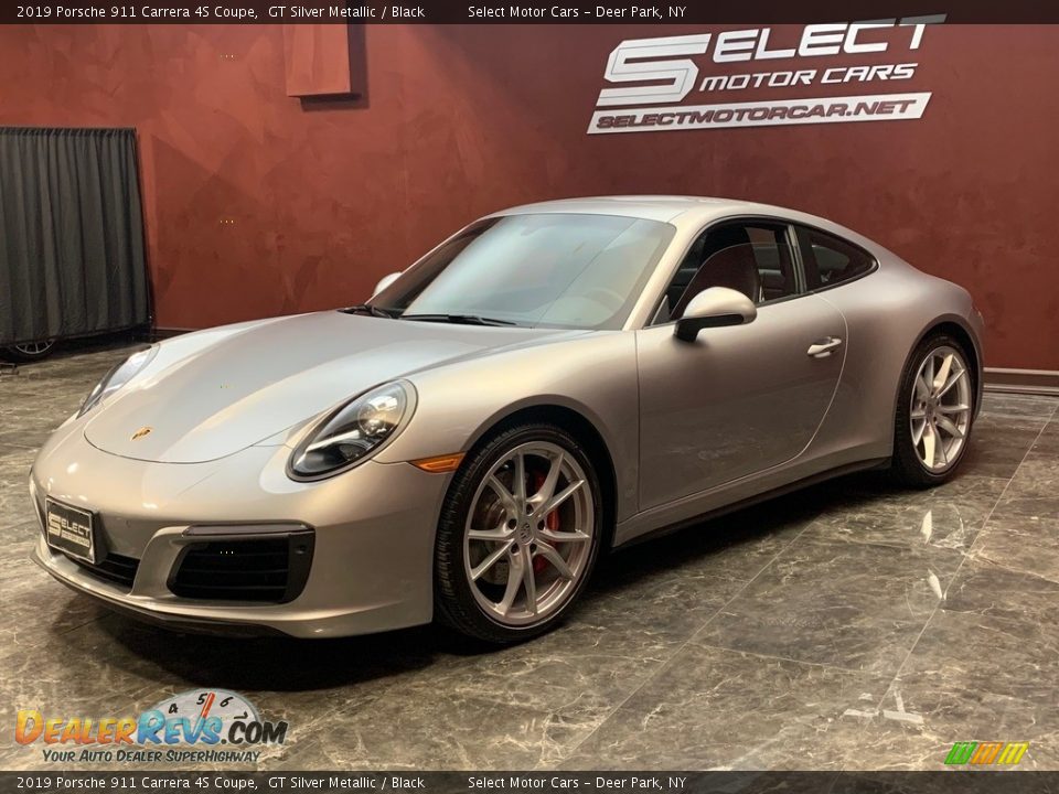 2019 Porsche 911 Carrera 4S Coupe GT Silver Metallic / Black Photo #5