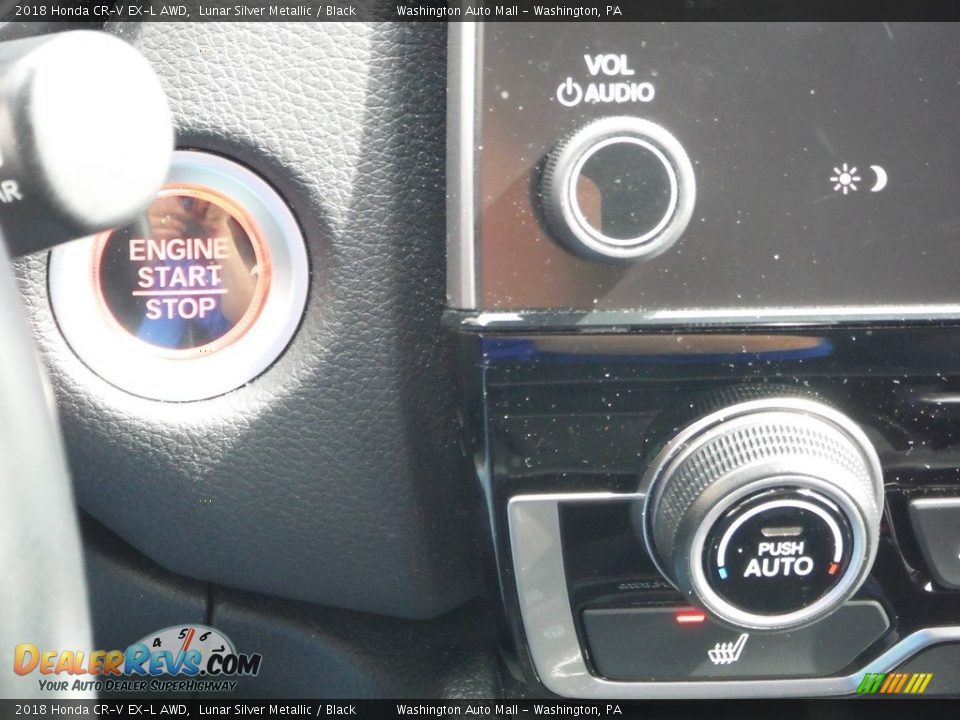 2018 Honda CR-V EX-L AWD Lunar Silver Metallic / Black Photo #22