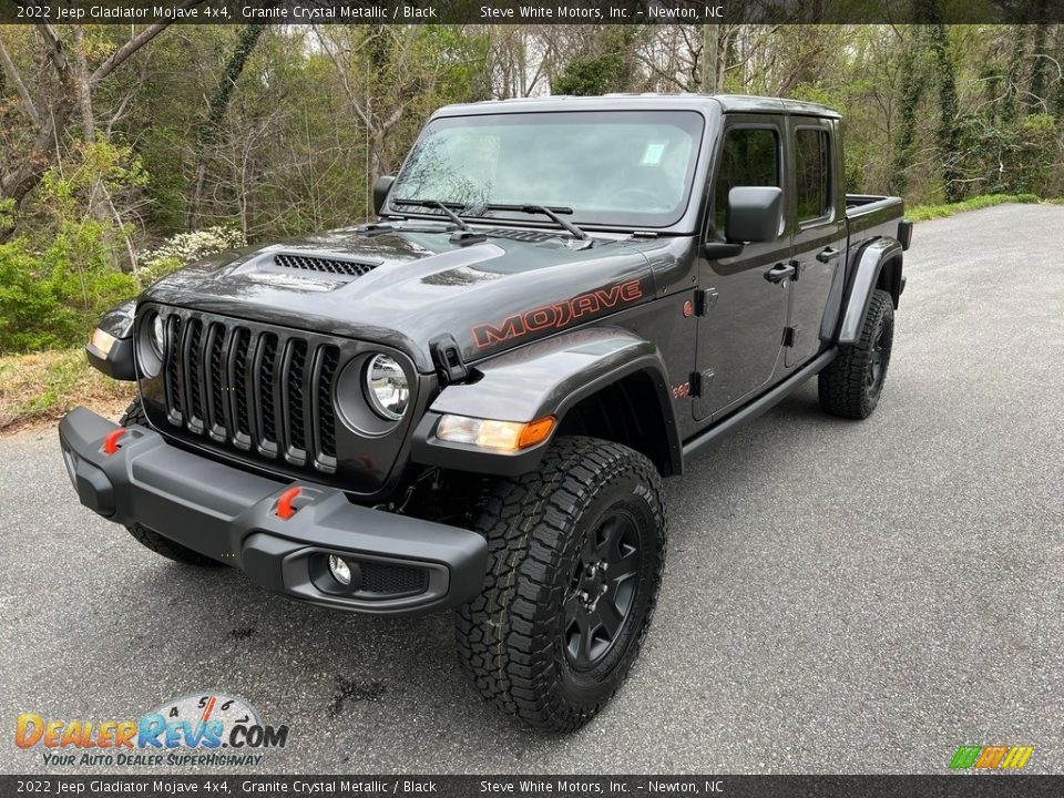 2022 Jeep Gladiator Mojave 4x4 Granite Crystal Metallic / Black Photo #2