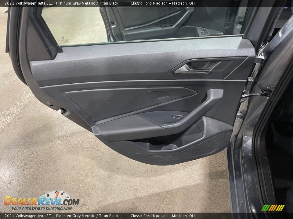2021 Volkswagen Jetta SEL Platinum Gray Metallic / Titan Black Photo #14