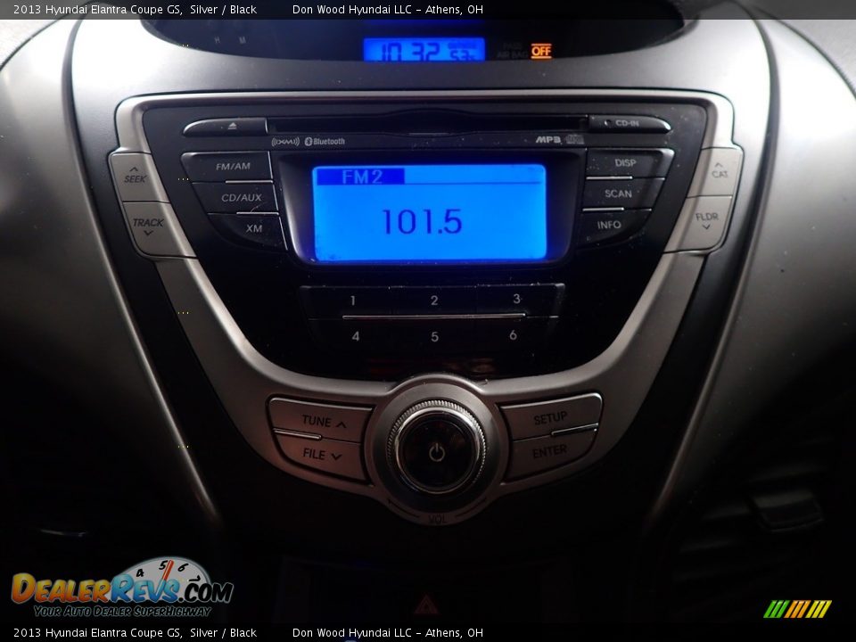 2013 Hyundai Elantra Coupe GS Silver / Black Photo #3
