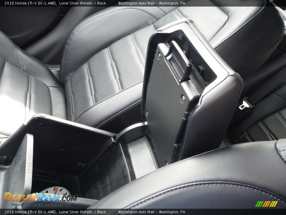 2018 Honda CR-V EX-L AWD Lunar Silver Metallic / Black Photo #27