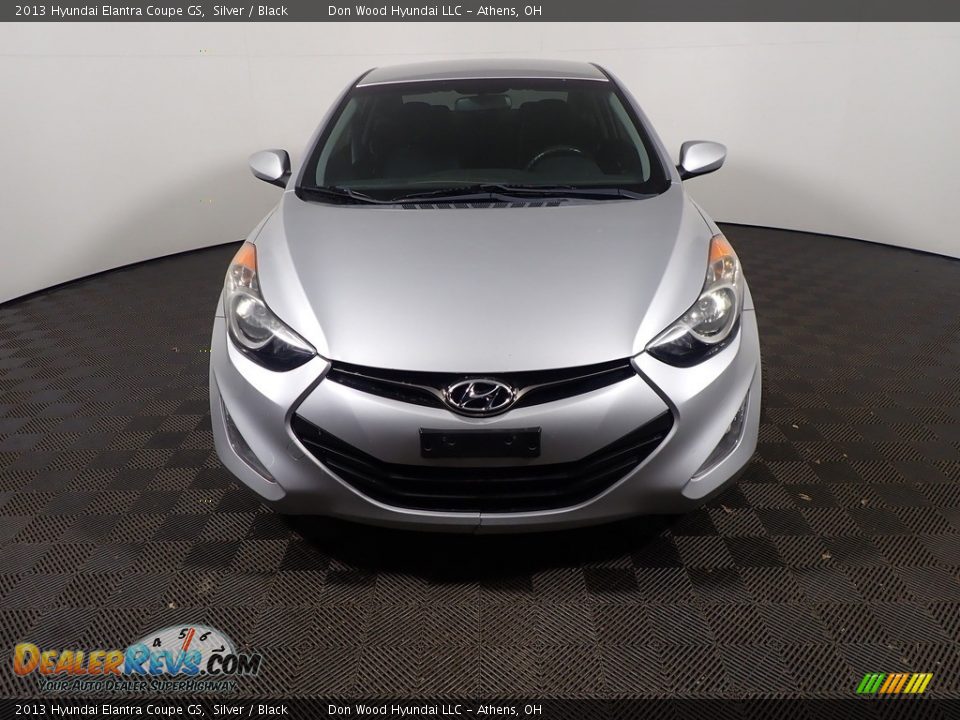 2013 Hyundai Elantra Coupe GS Silver / Black Photo #6