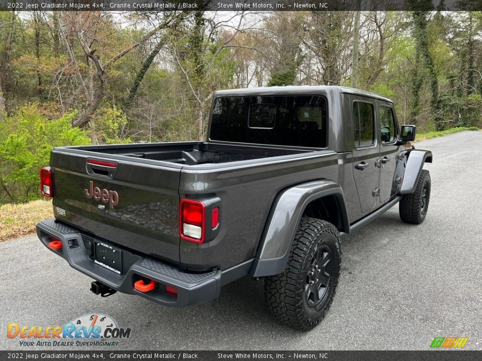 2022 Jeep Gladiator Mojave 4x4 Granite Crystal Metallic / Black Photo #6