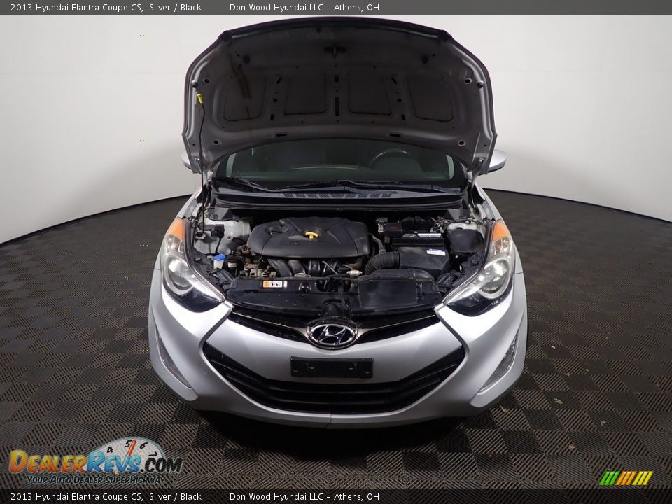 2013 Hyundai Elantra Coupe GS Silver / Black Photo #7