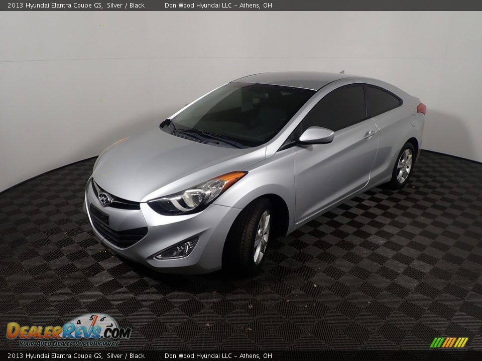 2013 Hyundai Elantra Coupe GS Silver / Black Photo #10