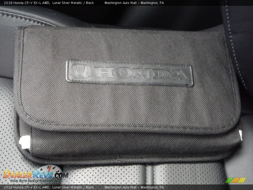 2018 Honda CR-V EX-L AWD Lunar Silver Metallic / Black Photo #32