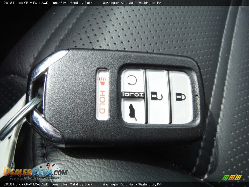 2018 Honda CR-V EX-L AWD Lunar Silver Metallic / Black Photo #33