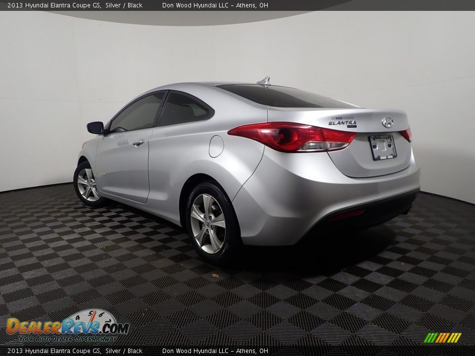 2013 Hyundai Elantra Coupe GS Silver / Black Photo #12