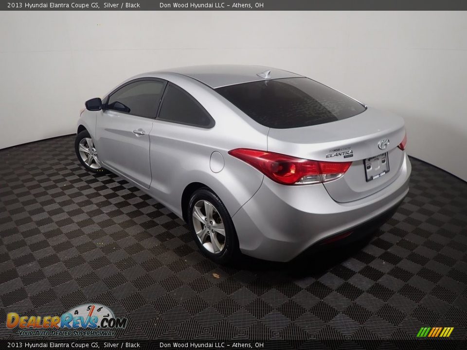 2013 Hyundai Elantra Coupe GS Silver / Black Photo #13