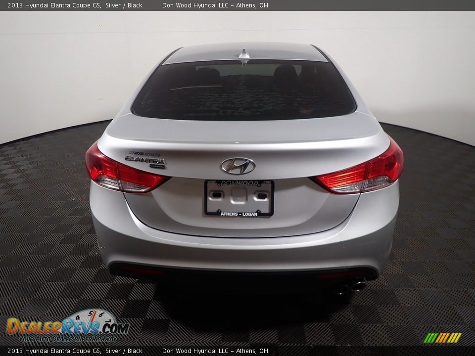 2013 Hyundai Elantra Coupe GS Silver / Black Photo #14