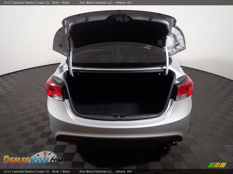 2013 Hyundai Elantra Coupe GS Silver / Black Photo #15