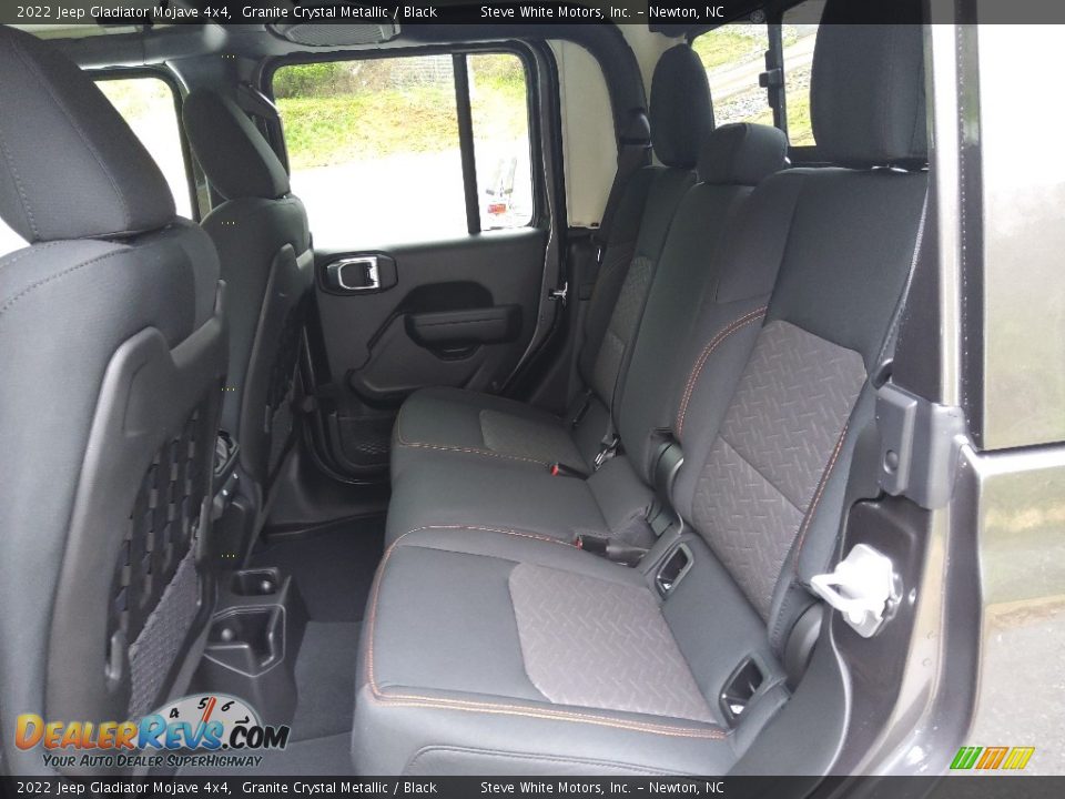 Rear Seat of 2022 Jeep Gladiator Mojave 4x4 Photo #14