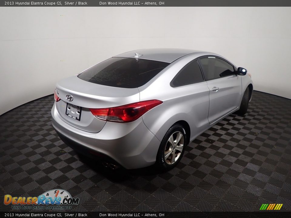 2013 Hyundai Elantra Coupe GS Silver / Black Photo #18