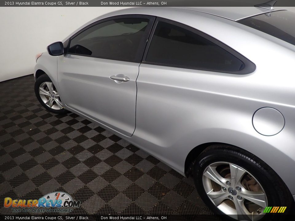 2013 Hyundai Elantra Coupe GS Silver / Black Photo #19