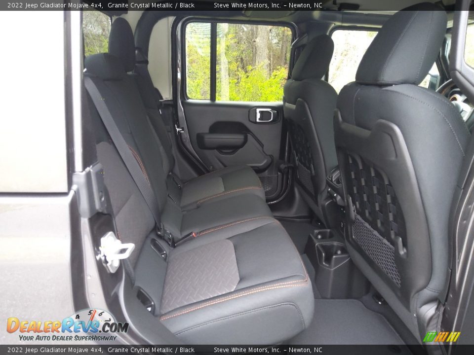 Rear Seat of 2022 Jeep Gladiator Mojave 4x4 Photo #16
