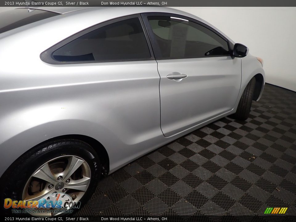2013 Hyundai Elantra Coupe GS Silver / Black Photo #20