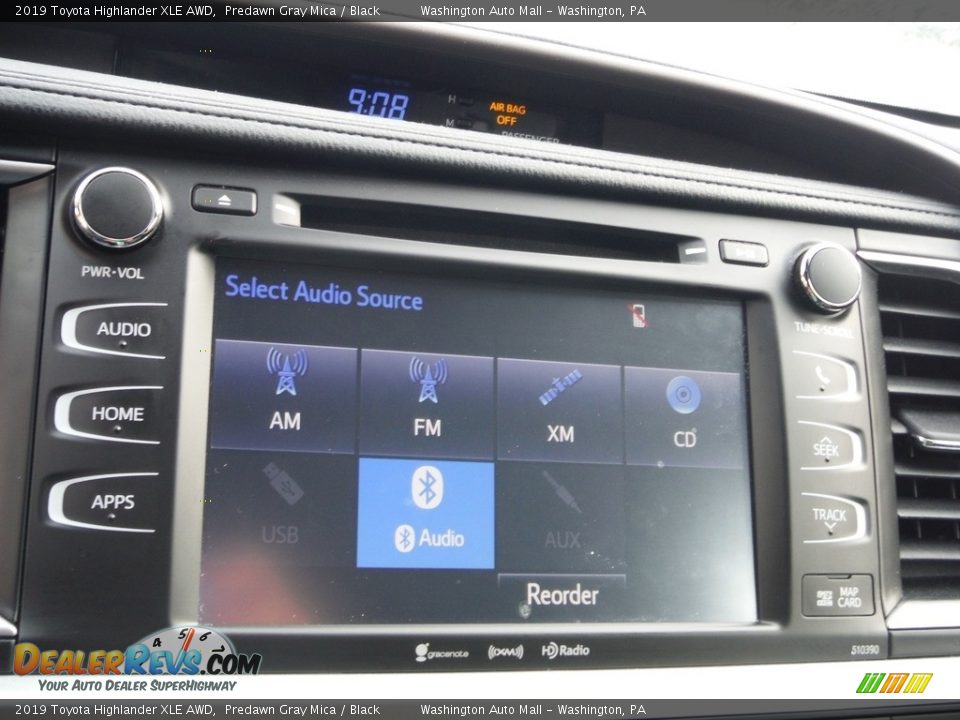 2019 Toyota Highlander XLE AWD Predawn Gray Mica / Black Photo #6