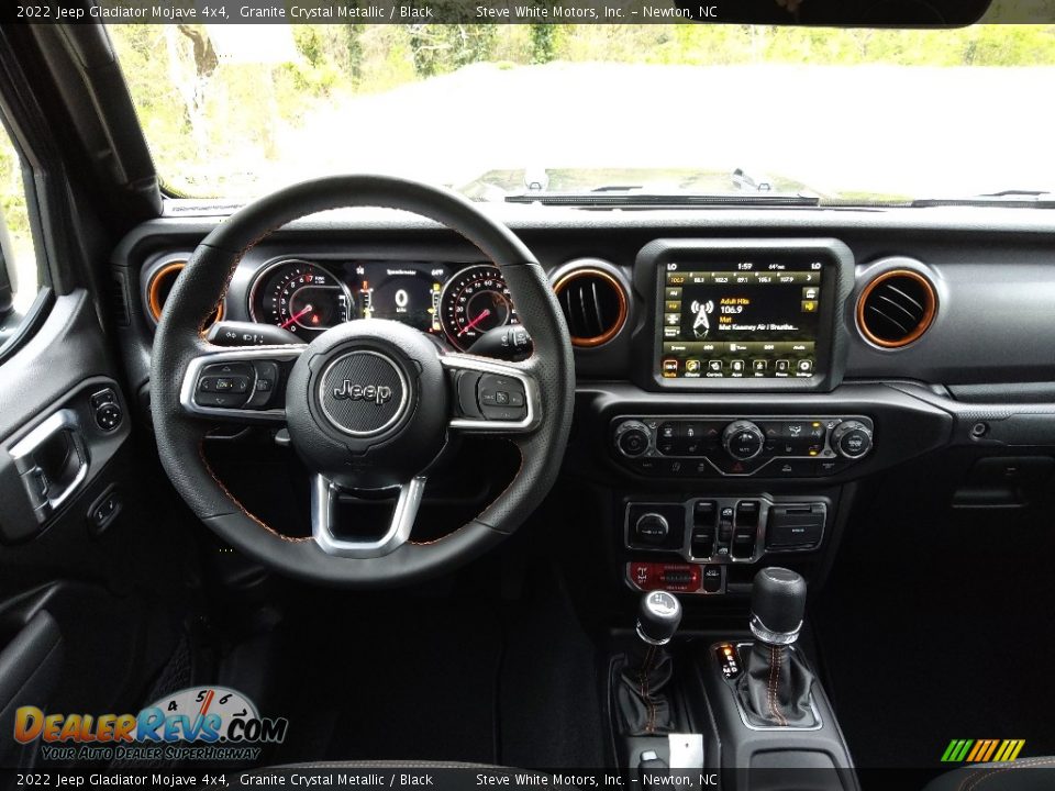 Dashboard of 2022 Jeep Gladiator Mojave 4x4 Photo #18