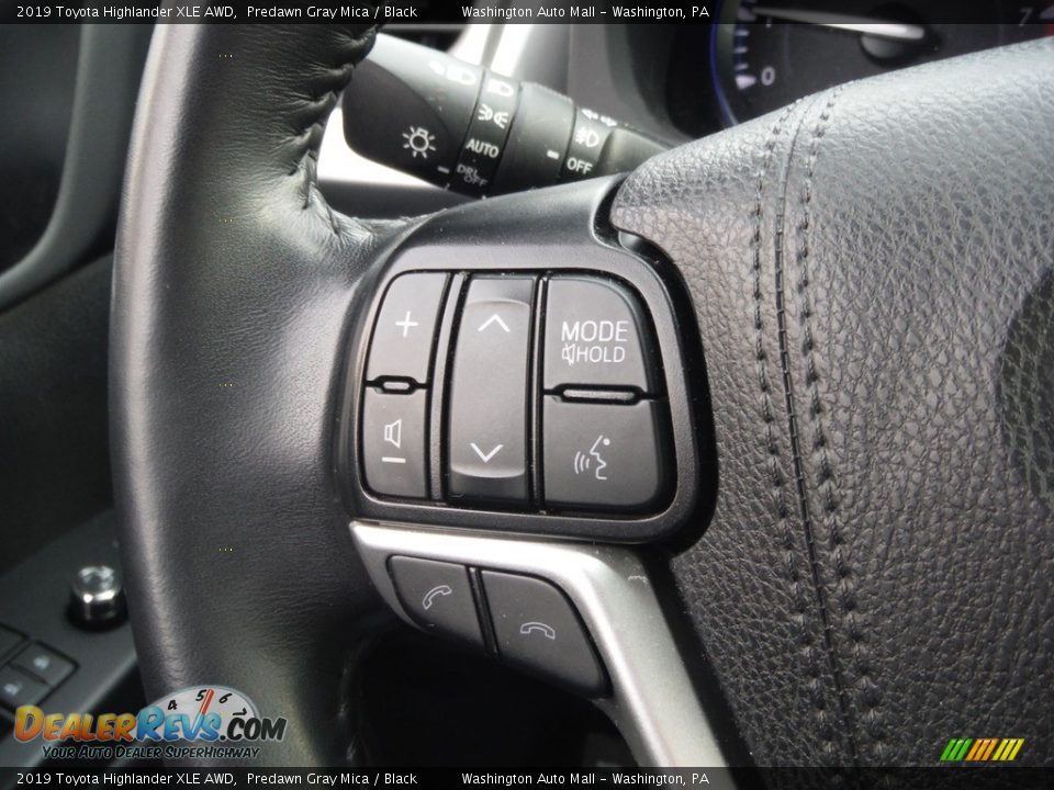 2019 Toyota Highlander XLE AWD Predawn Gray Mica / Black Photo #8