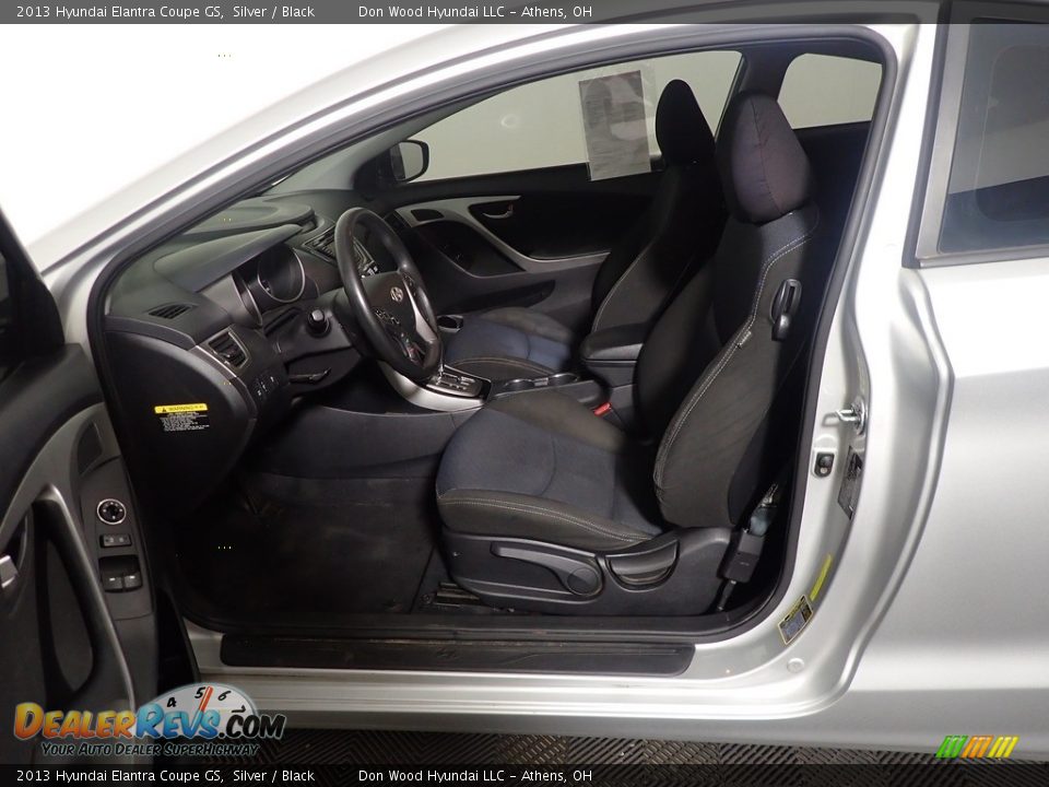 2013 Hyundai Elantra Coupe GS Silver / Black Photo #23