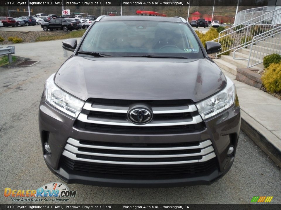 2019 Toyota Highlander XLE AWD Predawn Gray Mica / Black Photo #12