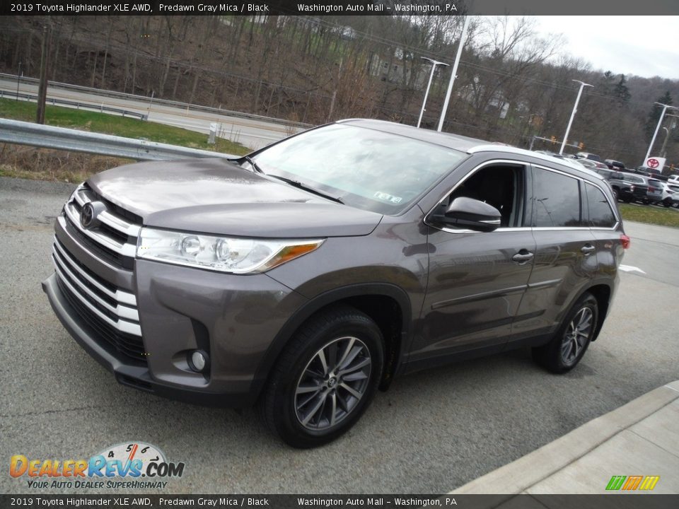 2019 Toyota Highlander XLE AWD Predawn Gray Mica / Black Photo #13
