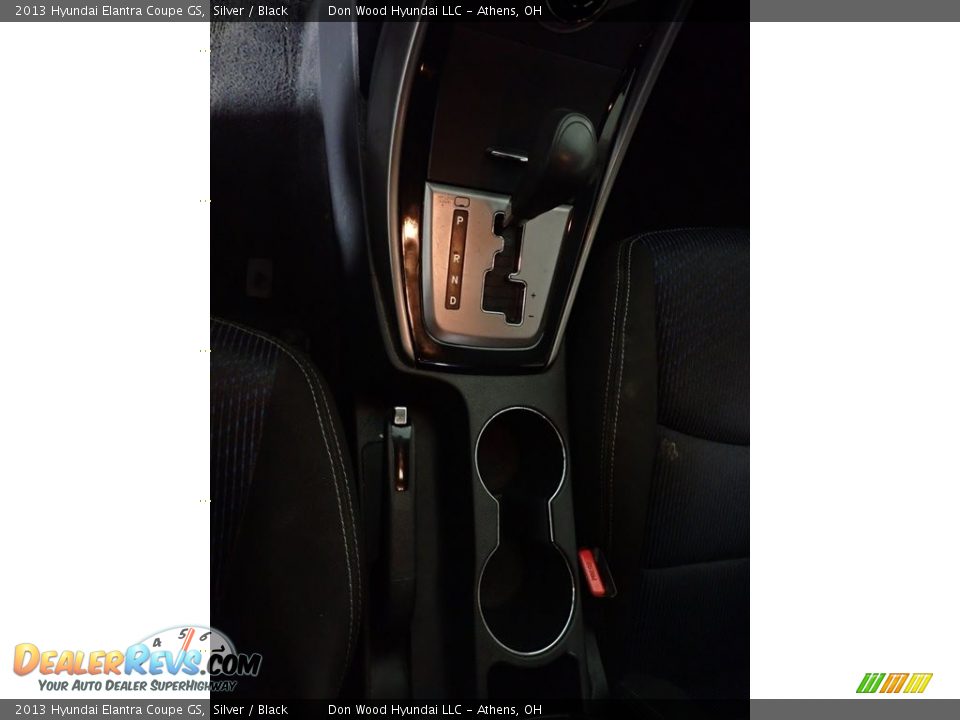 2013 Hyundai Elantra Coupe GS Silver / Black Photo #30