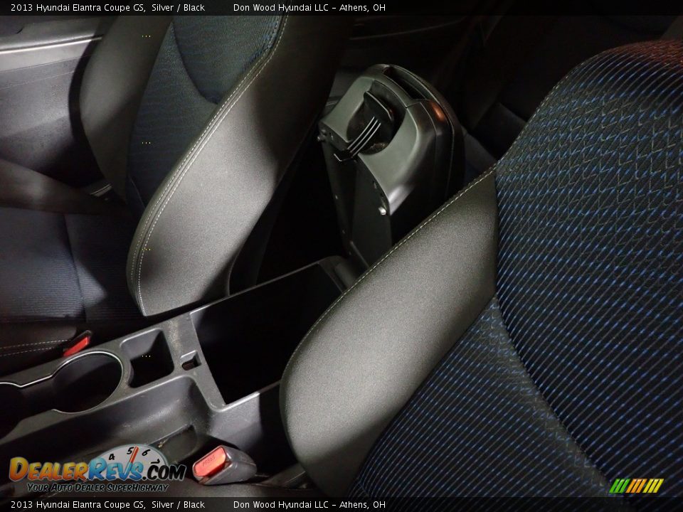 2013 Hyundai Elantra Coupe GS Silver / Black Photo #31