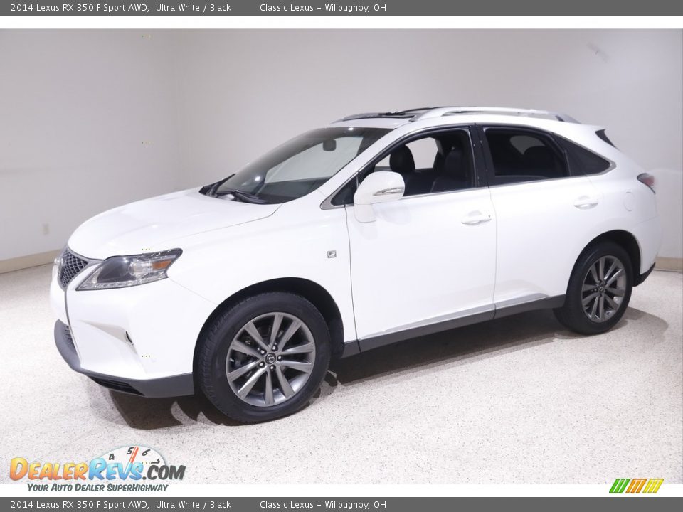 2014 Lexus RX 350 F Sport AWD Ultra White / Black Photo #3