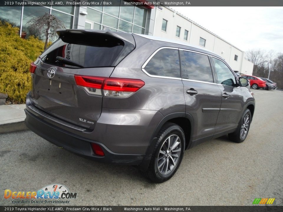 2019 Toyota Highlander XLE AWD Predawn Gray Mica / Black Photo #17