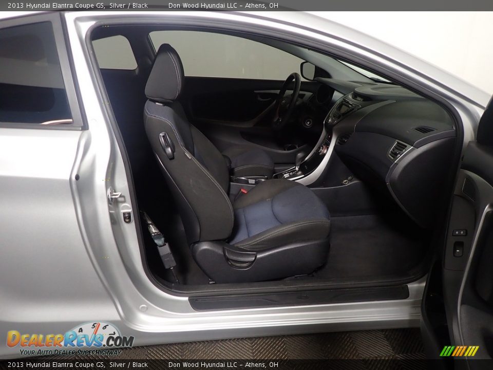 2013 Hyundai Elantra Coupe GS Silver / Black Photo #33