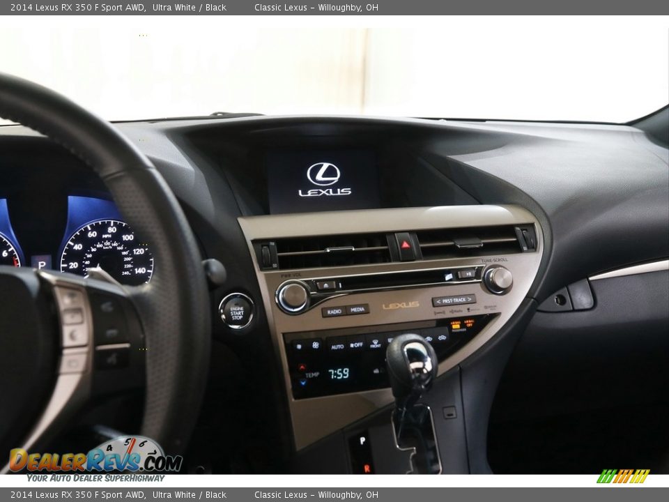 2014 Lexus RX 350 F Sport AWD Ultra White / Black Photo #9