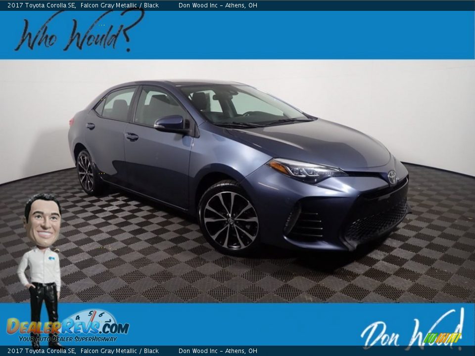 2017 Toyota Corolla SE Falcon Gray Metallic / Black Photo #1