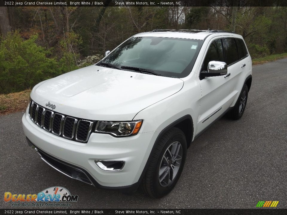 2022 Jeep Grand Cherokee Limited Bright White / Black Photo #2