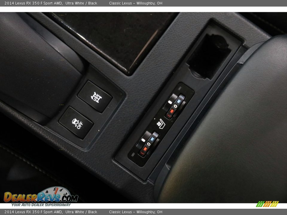2014 Lexus RX 350 F Sport AWD Ultra White / Black Photo #16
