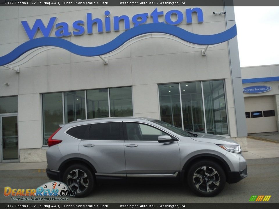 2017 Honda CR-V Touring AWD Lunar Silver Metallic / Black Photo #2